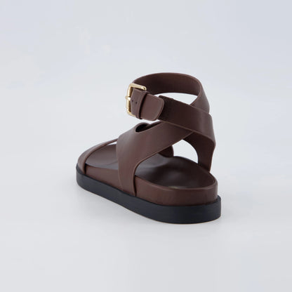 Entry Ankle Wrap Molded Footbed Sandal