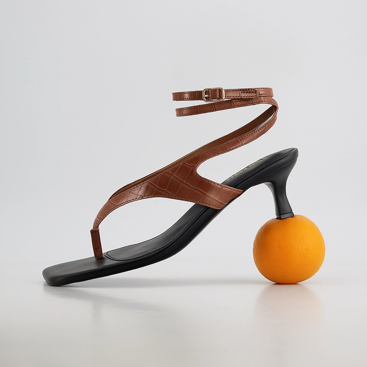Martini Strappy Kitten Heel Sandal