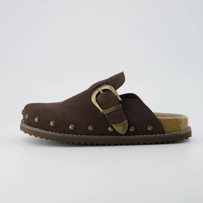 Bronco Suede Clogs