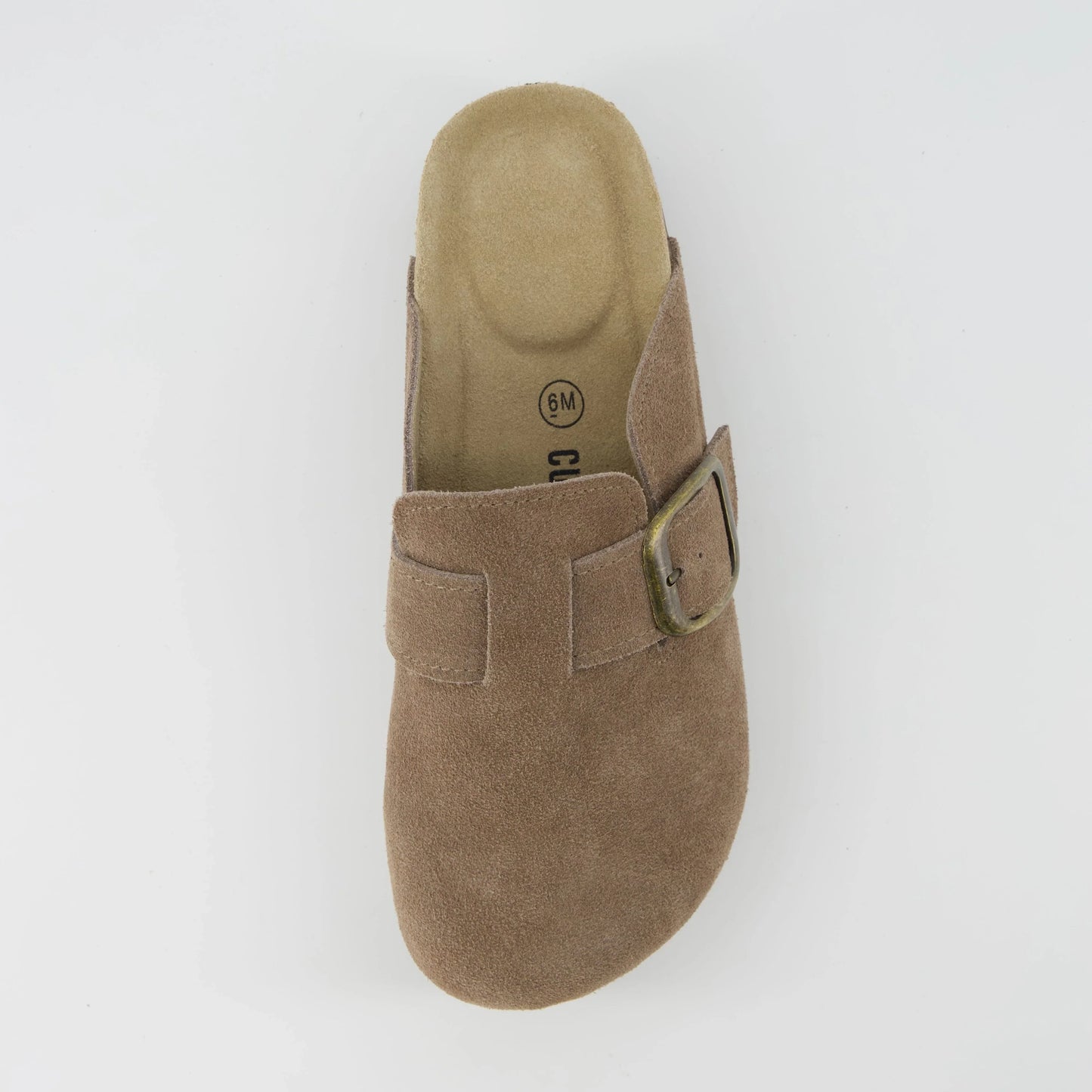 Granola Suede Platform Clog