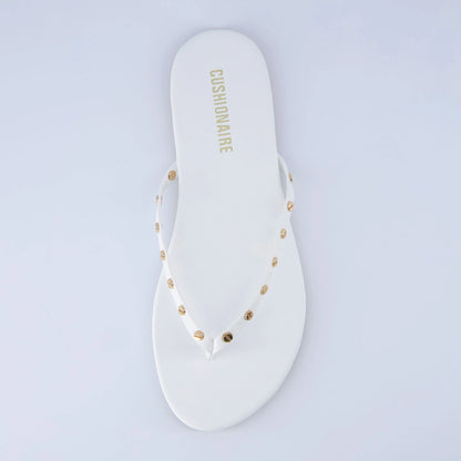 Confetti Studded Flip-Flops