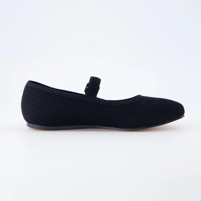 Petal Mary Jane Knit Flat