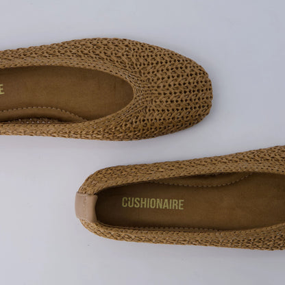 Gilt Woven Ballet Flats