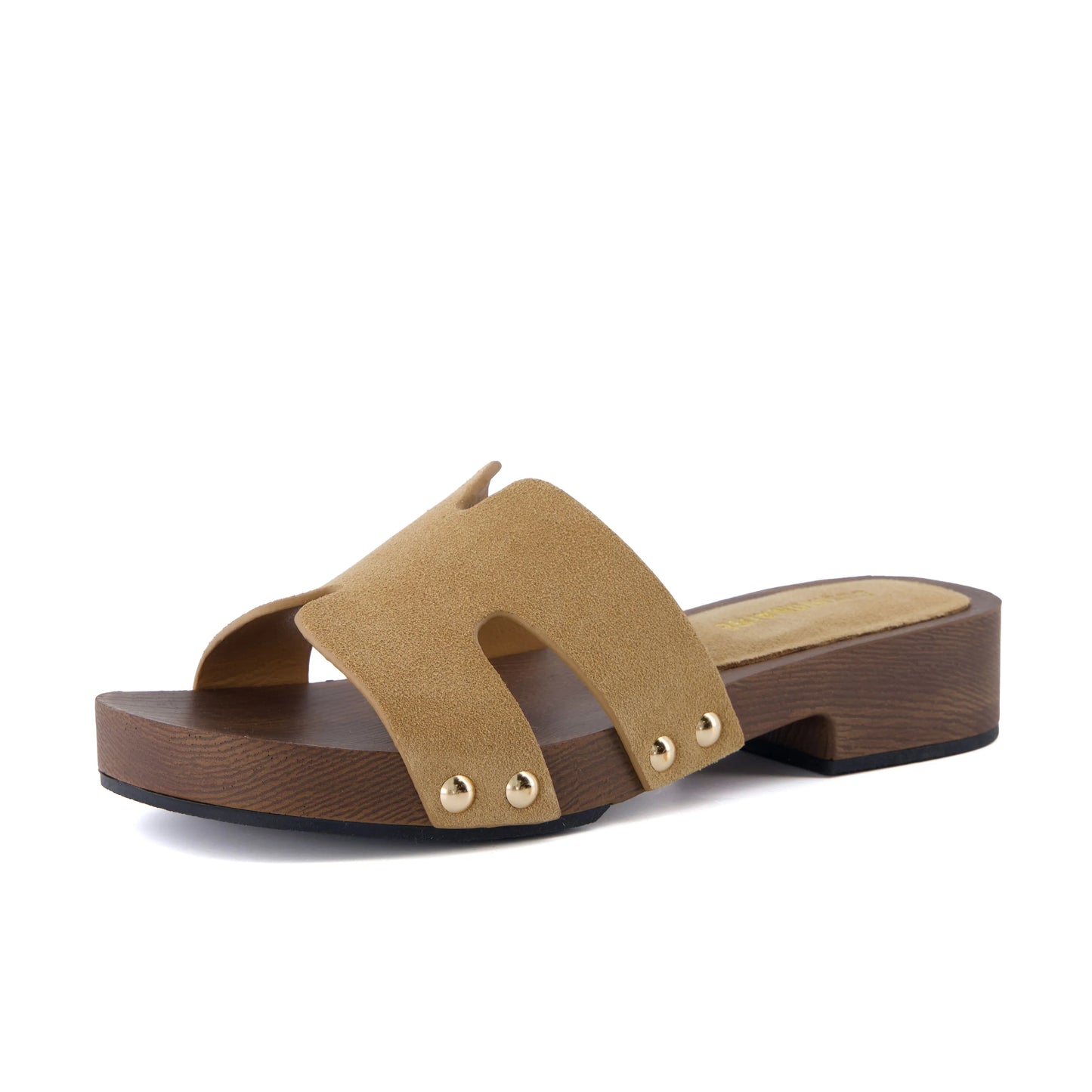 Thai-L Genuine Leather Platform Sandals