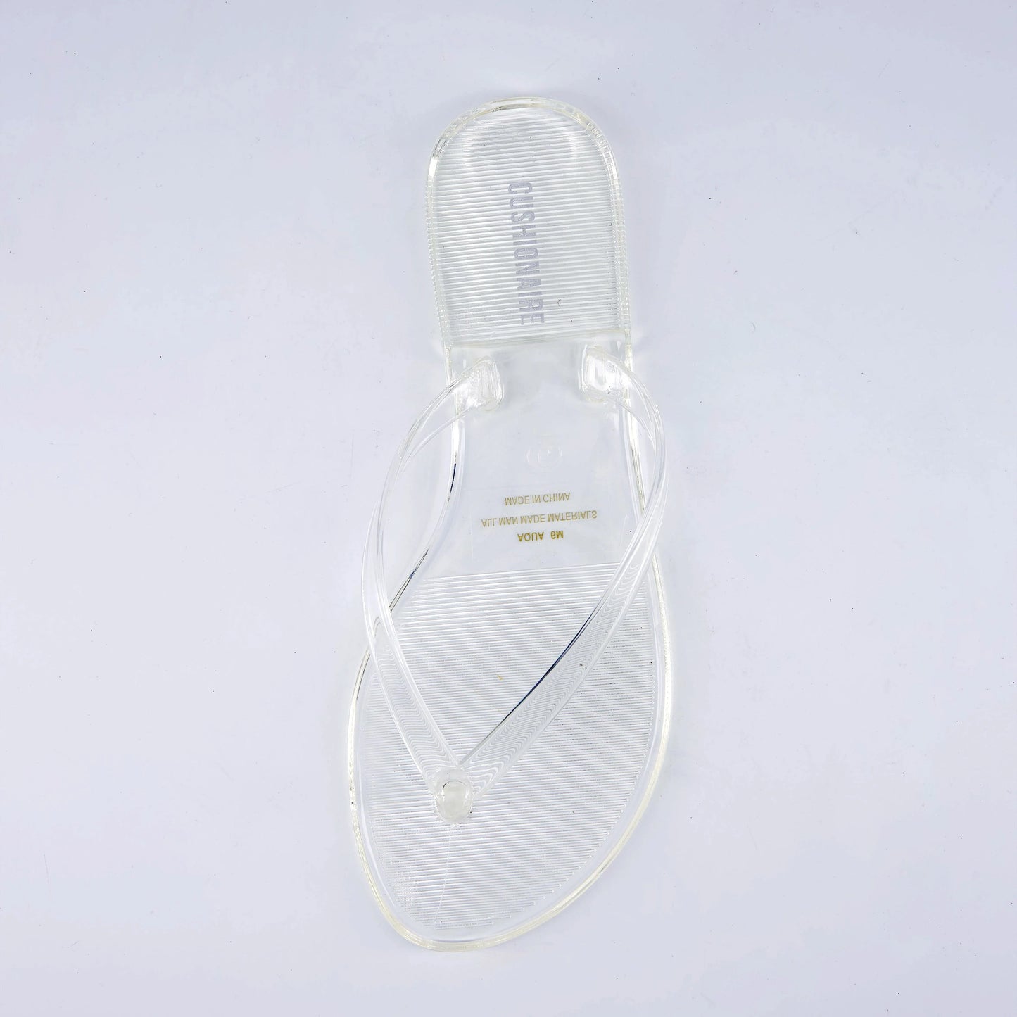 Aqua Jelly Flip Flops