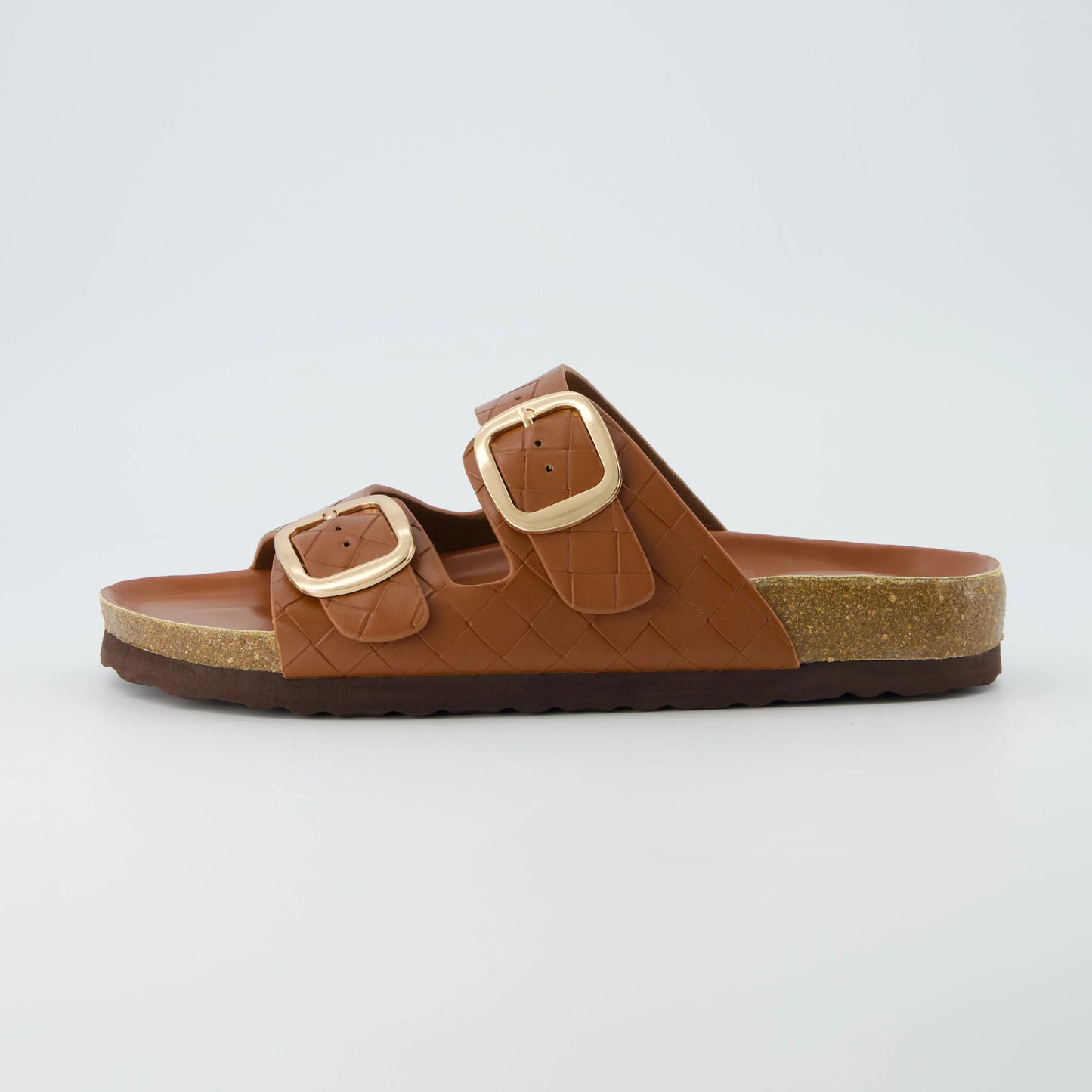 Lang Woven Cork Footbed Sandal