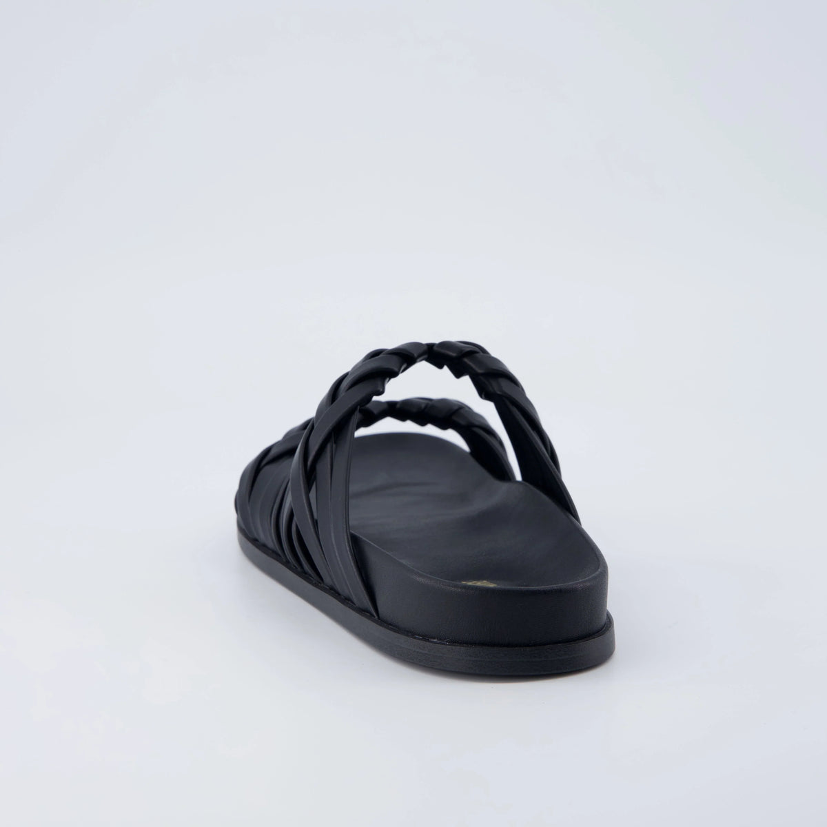 Lens Braided Strap Sandals