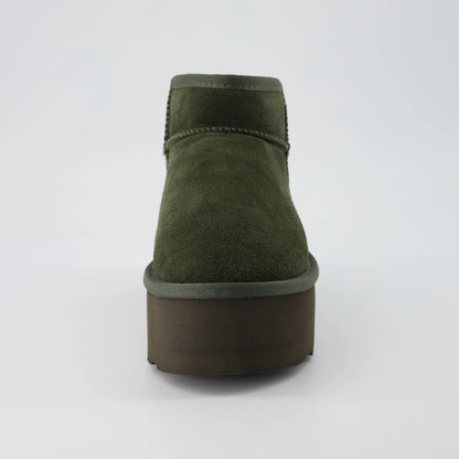 Hippy Cozy Platform Ankle Boot