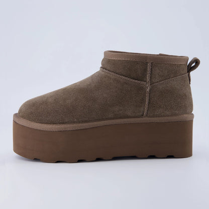 Hippy Cozy Platform Ankle Boot