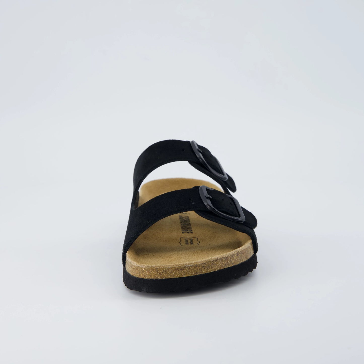 Logo Leather Sandal