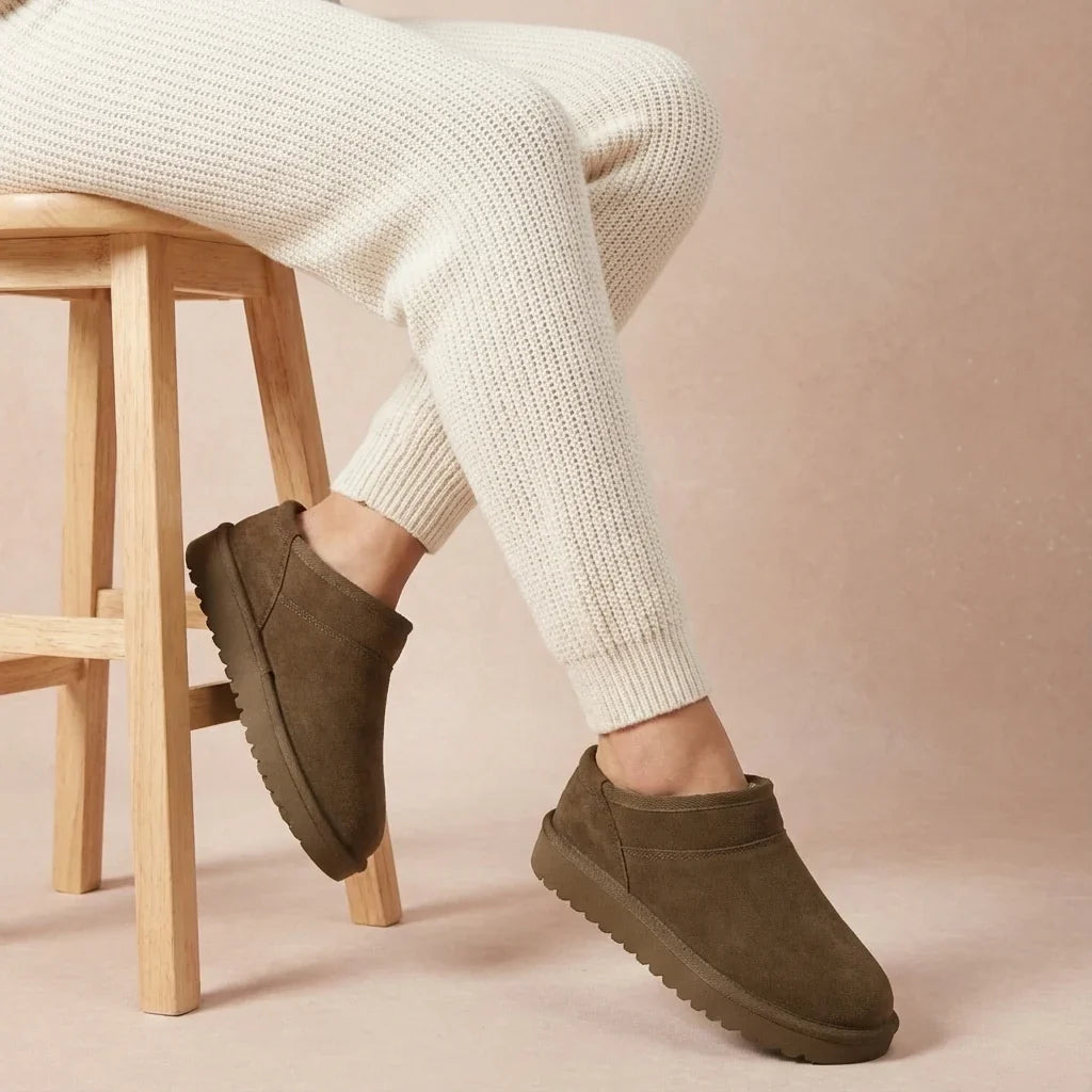 Hilo-3 Cozy Suede Slippers