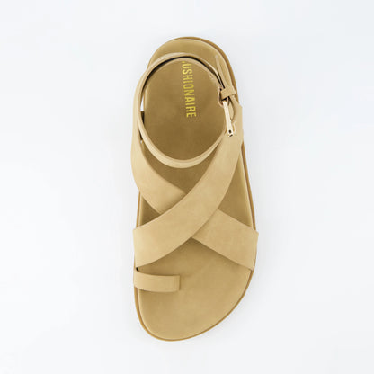 Entry Ankle Wrap Molded Footbed Sandal