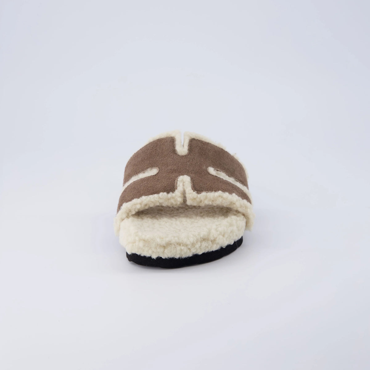 Cuddle Shearling Footbed Sandal