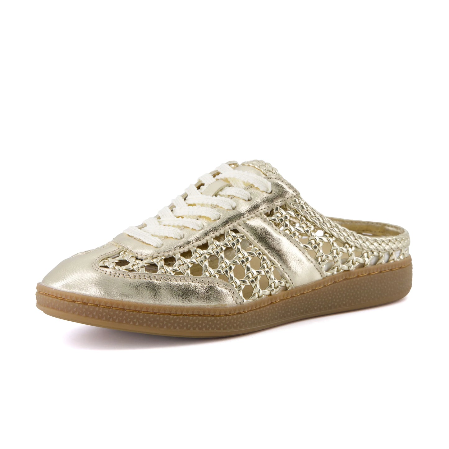 Buffy Woven Sneaker Mules