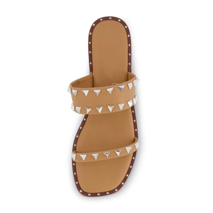 Visby Studded Two Band Sandal