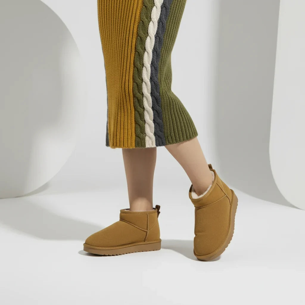 Hip-3 Genuine Suede Boots