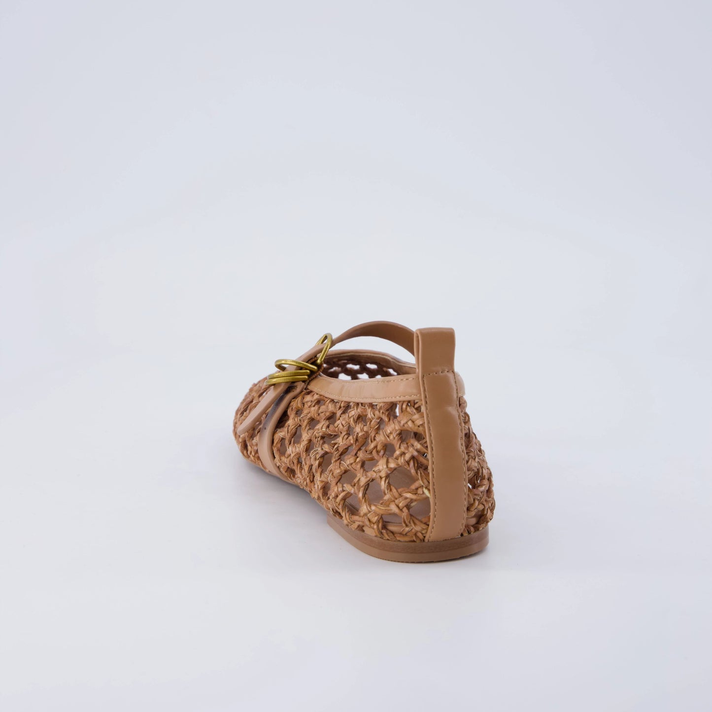 Wendy Woven Mary Jane Flats