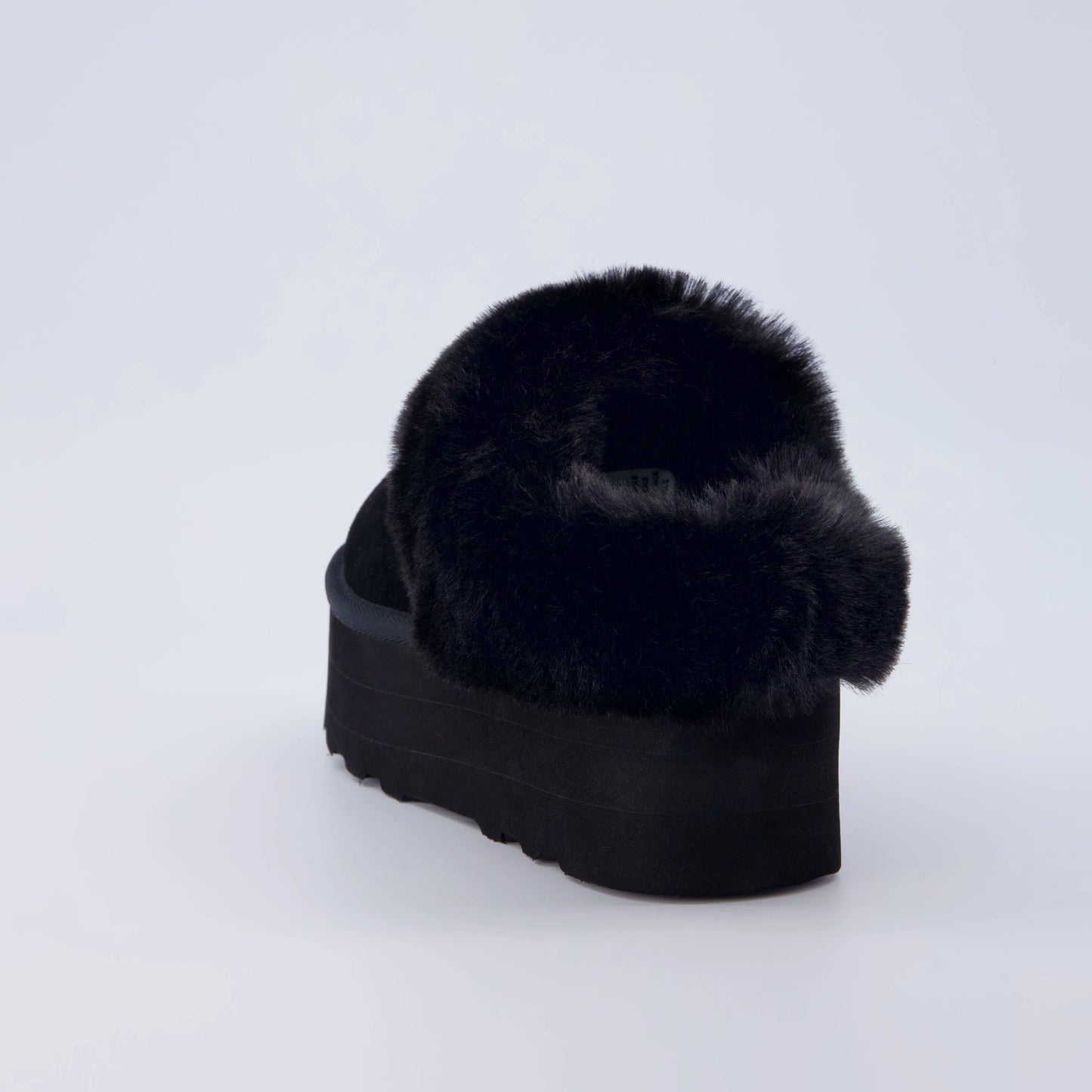 Husky Suede Cozy Platform Mule