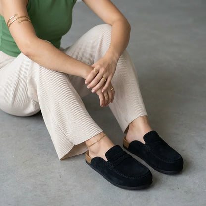 Fondu Leather Clogs