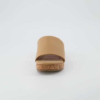 Nano Cork Wedge Sandal