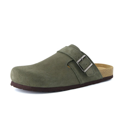 Hugo Genuine Suede Clogs