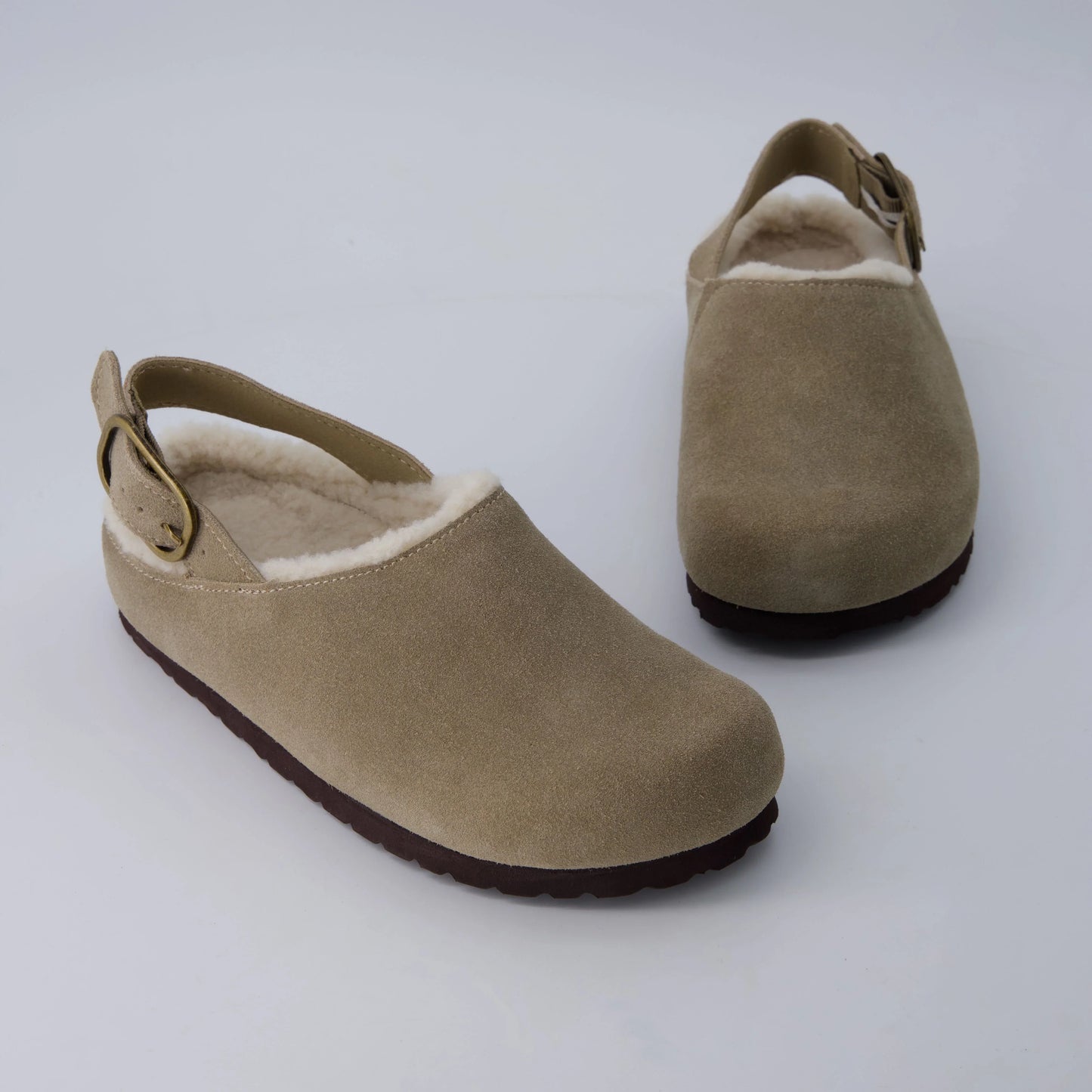 Luz Suede Clogs