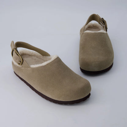 Luz Suede Clogs