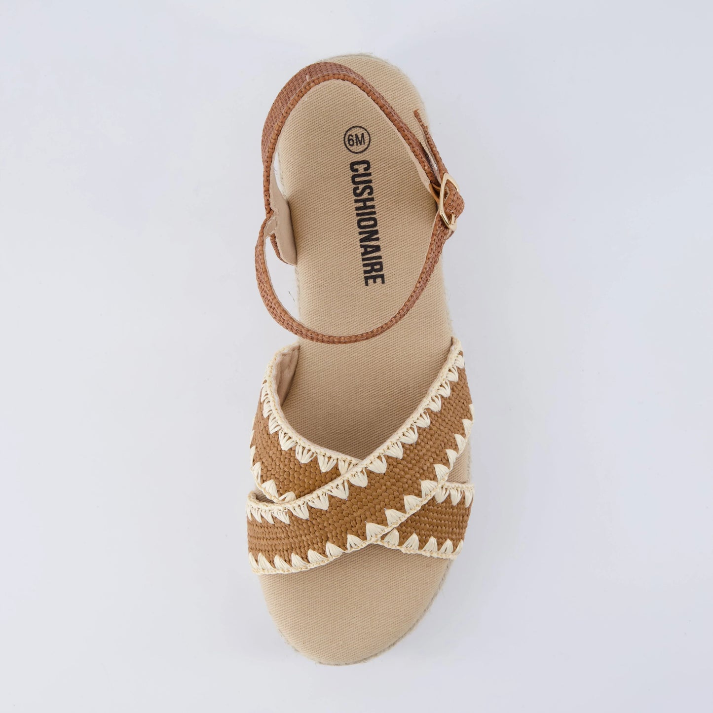 Ola Raffia Platform Sandals