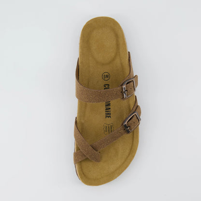 Luna Cork Footbed Sandal Suedes