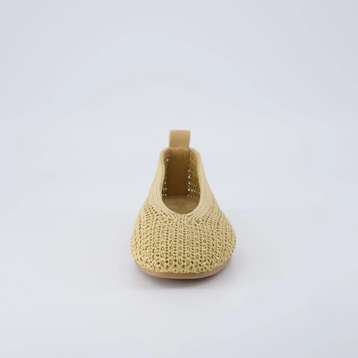 Gilt Woven Ballet Flats