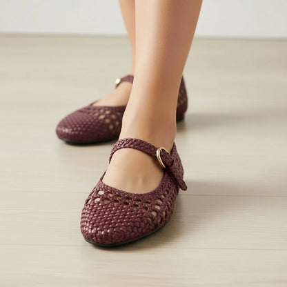 Windsor Woven Mary Jane