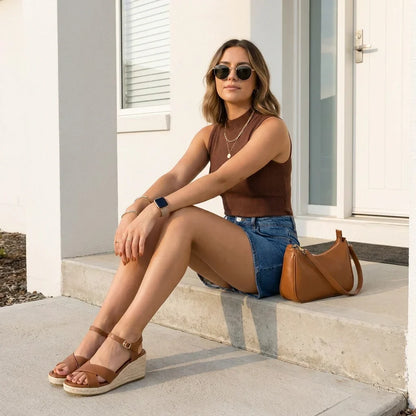 Prego Espadrille Wedge Sandals
