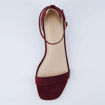Solo Kitten Heel Sandal