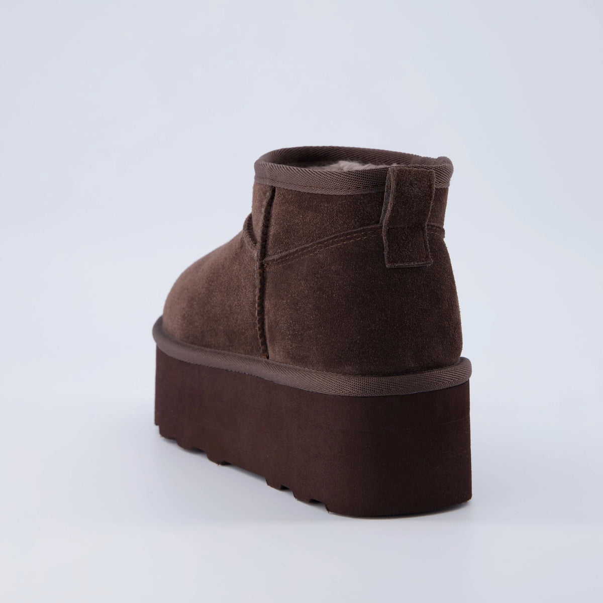 Hippy Cozy Platform Ankle Boot