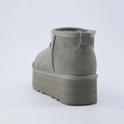 Hippy Cozy Platform Ankle Boot