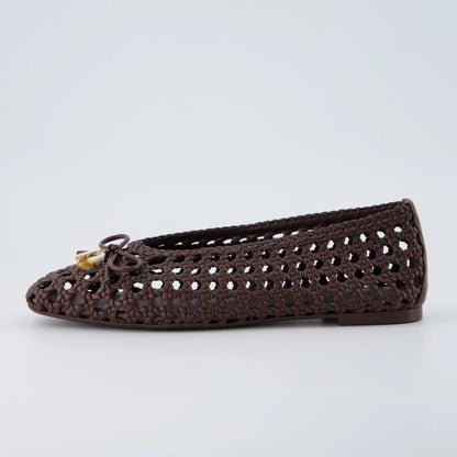 Witty Woven Ballet Flats