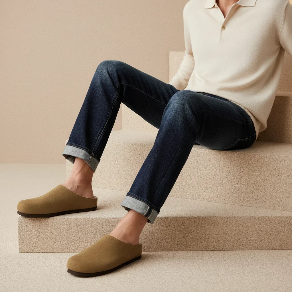 Heath-Fur Men's Slippers