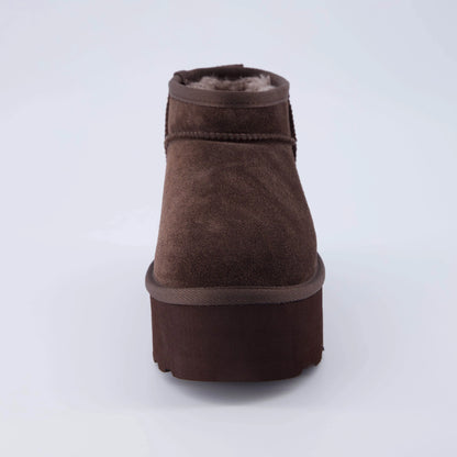 Hippy Cozy Platform Ankle Boot
