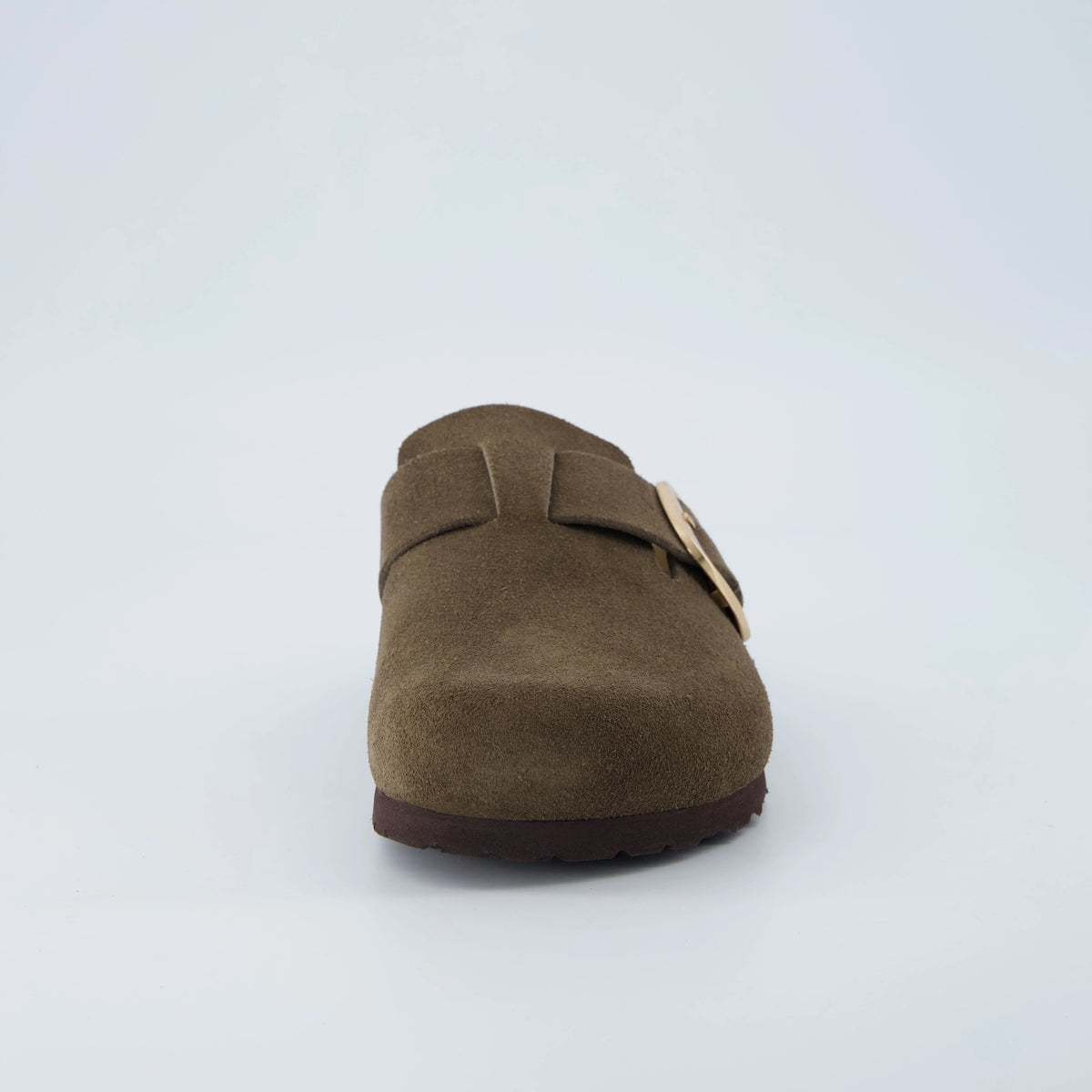 Rusty Leather Clogs