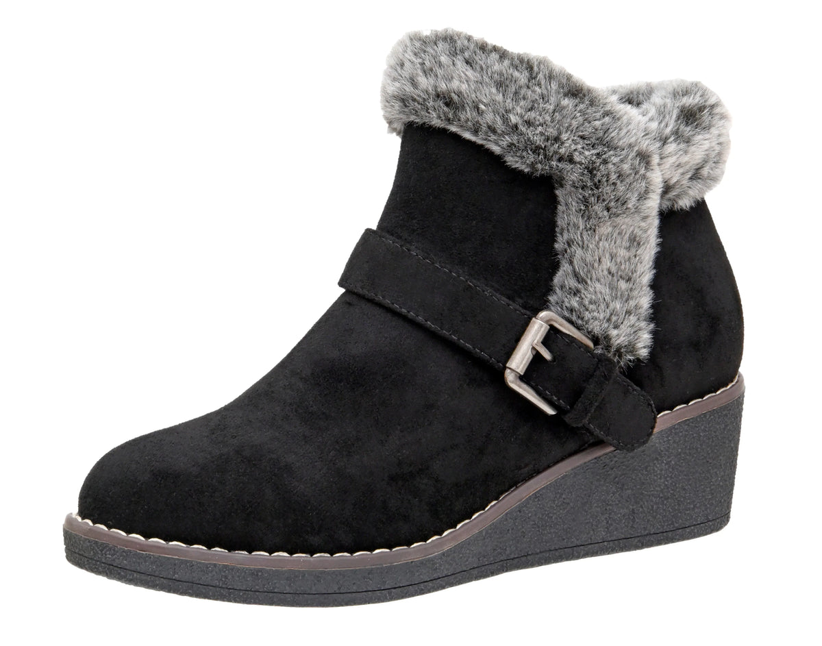 Rhodes Cozy Wedge Bootie