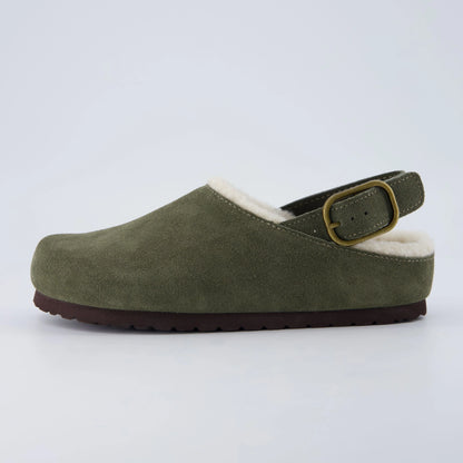 Luz Suede Clogs