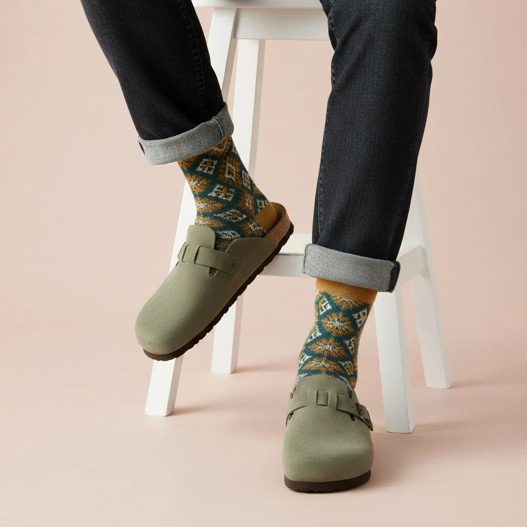 Haze Men's Leather Clog