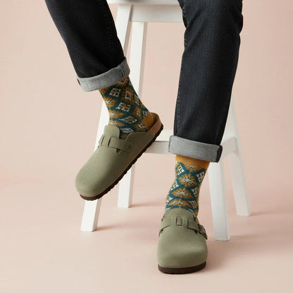 Haze Men's Leather Clog