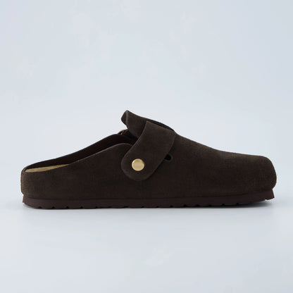 Rusty Leather Clogs