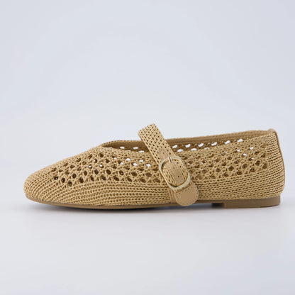 Monet Woven Mary Jane Flats