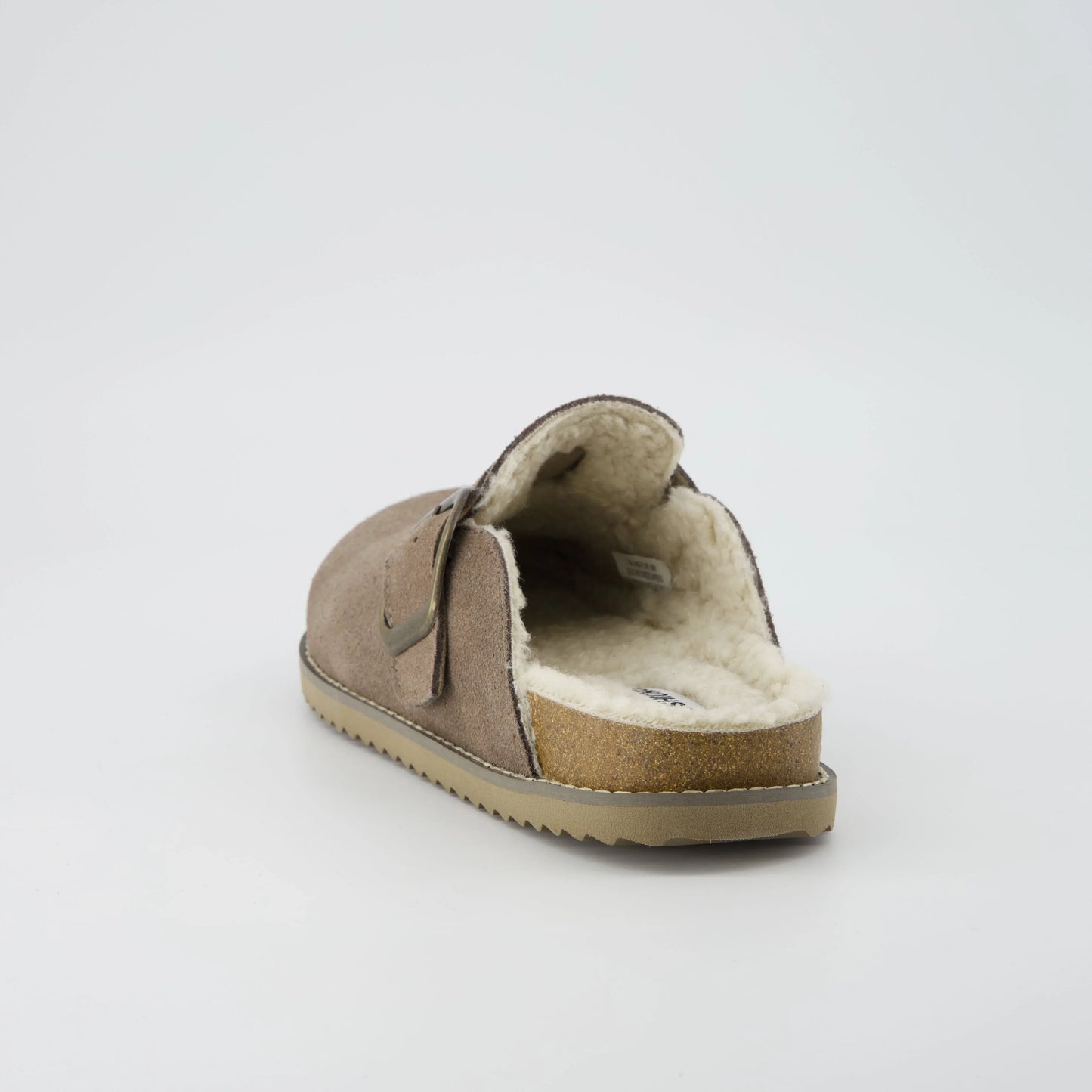 Blain Fur Genuine Suede Clogs