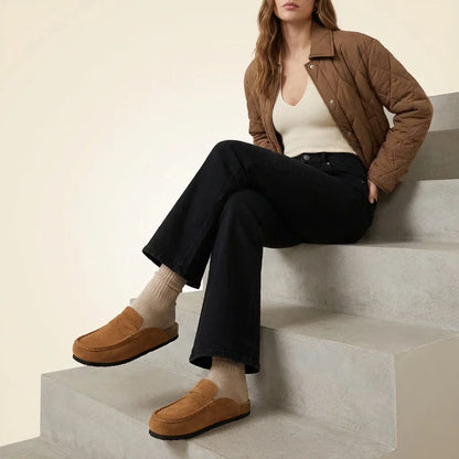 Fondu Leather Clogs