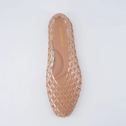 Siesta Lattice Ballet Flats
