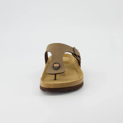 Leah Cork Footbed Thong Sandal