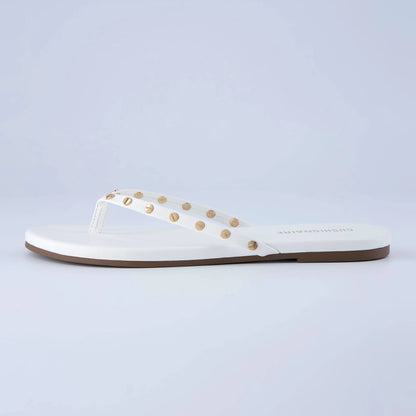 Confetti Studded Flip-Flops